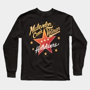 Malveelon creek veteran Helldivers Long Sleeve T-Shirt